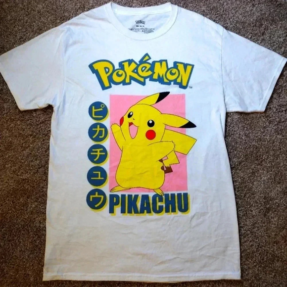 Pokemon Other - Pokemon Pikachu Anime Manga T-shirt